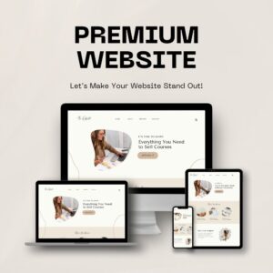 Premium Website with E-Commerce, Booking & Custom Features | Advanced Functionality